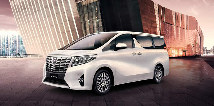 Toyota Alphard Maxi Cab Booking