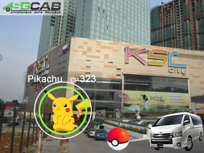 Malaysia Taxi Tours for Pokémon Go Fans, Trainers and Master