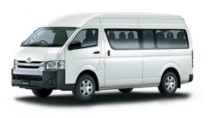 Toyota Hiace Commuter 13 Seater Mini Bus Booking