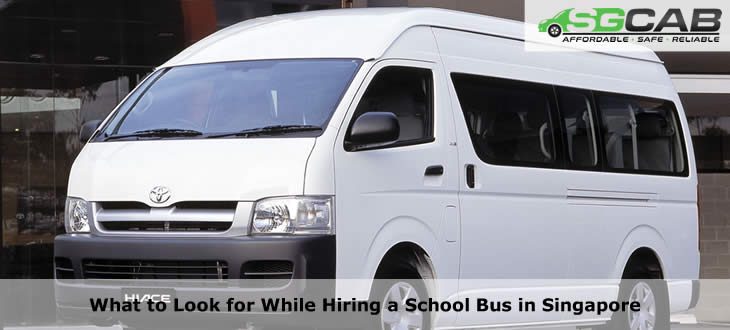 What to Look for While Hiring a School Bus in Singapore