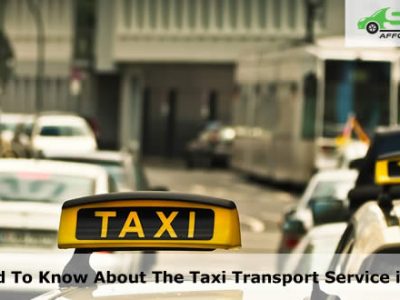 All You Need To Know About The Taxi Transport Service in Singapore